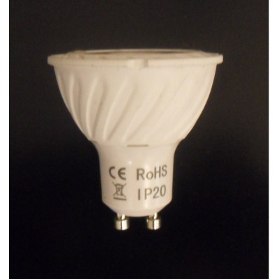 Lampada COB led GU10 230Vac 7W bianco naturale 4500K