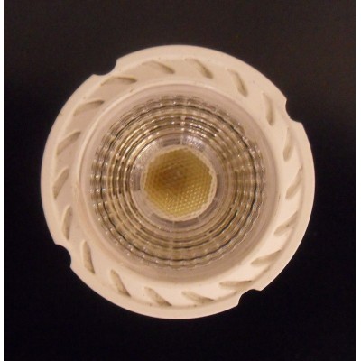 Lampada COB led GU10 230Vac 7W bianco caldo 3000K