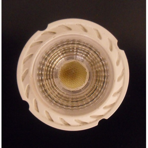 Lampada COB led GU10 230Vac 7W bianco caldo 3000K