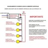 Schema di collegamento in serie di led in corrente costante 