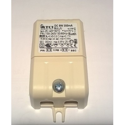 Egoluce alimentatore per led in corrente costante 350 mA 8W