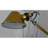 Artemide Tolomeo tavolo micro gold riflettore da SX