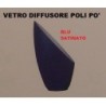 DE MAJO POLI PO' VETRO DIFFUSORE BLU SATINATO