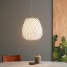 Fontana Arte lampada a sospensione lampadario Pinecone vetro bianco latte