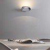 Fontana Arte Bonnet parete led 3000K alluminio lucidato