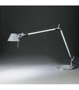 Artemide Tolomeo tavolo alluminio lampadina attacco E27 con base diametro 230
