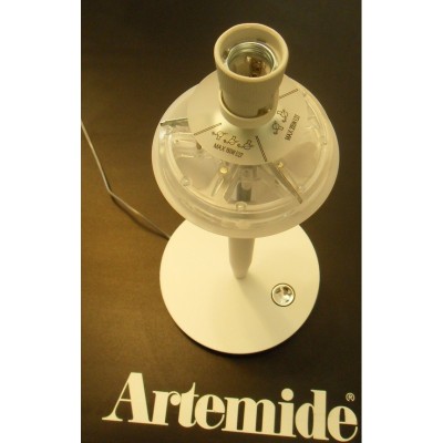 Artemide Castore 25 ricambio base da tavolo con stelo