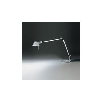 Artemide Tolomeo mini colore alluminio lampada E27 con base diametro 200