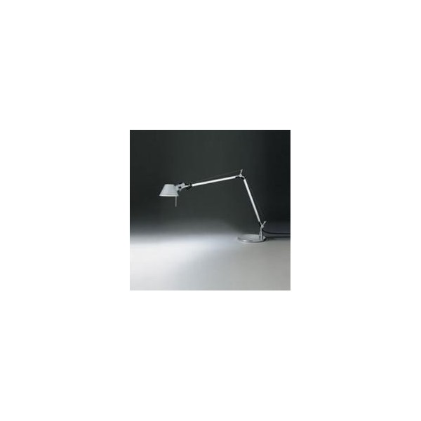 Artemide Tolomeo mini colore alluminio lampada E27 con base diametro 200