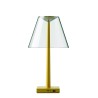 Rotaliana Dina+ giallo opaco con diffusore trasparente