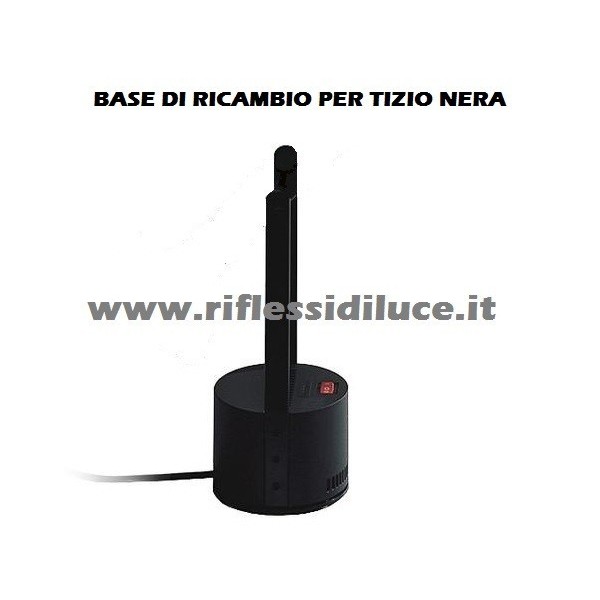 Artemide Tizio base di ricambio completa di trasformatore, interruttore e cavo