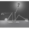 Artemide Tolomeo micro tavolo alogena alluminio