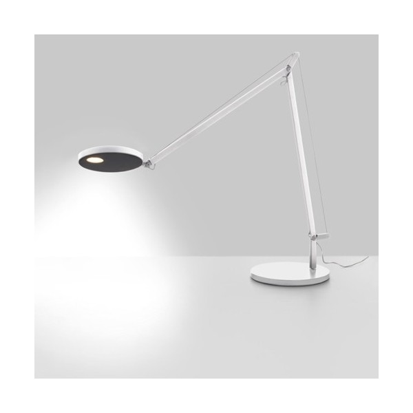 Artemide Demetra tavolo led 3000 K bianca completa di base bianca