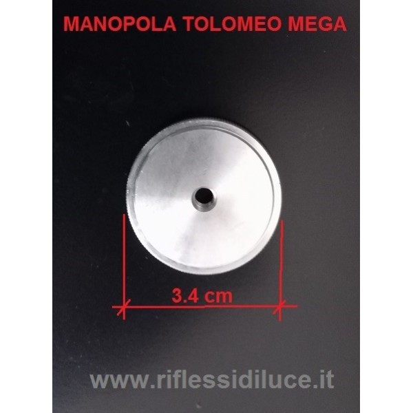 Artemide manopola diametro cm 3.4 ricambio per Tolomeo mega