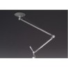 Artemide tolomeo mega sospensione decentrata particolare del rosone