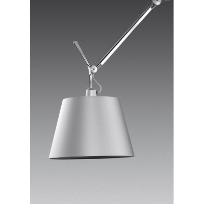 Artemide tolomeo mega sospensione decentrata con diffusore in Raso diametro 36 cm