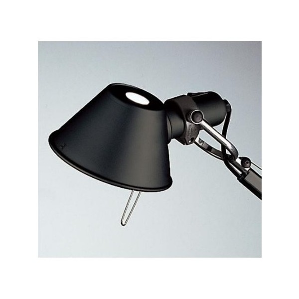 Artemide riflettore nero ricambio per Tolomeo 