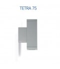 Platek Tetra 75 applique da esterno a una luce colore alluminio