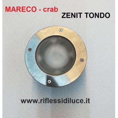 Mareco crab zenit tondo faro da incasso 12V 35W