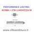 Performance IN lighting norma + 27w dimensioni