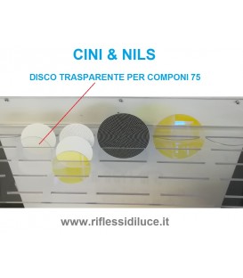 Cini & nils disco trasparente per componi 75