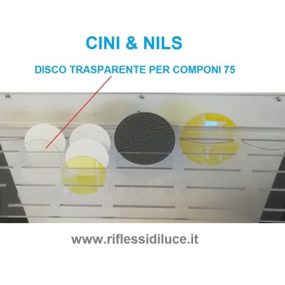 Cini & nils disco trasparente per componi 75