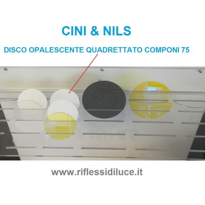 Cini & nils disco opalescente quadrettato per componi 75