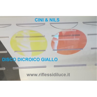 Cini & nils disco dicroico giallo per componi 75