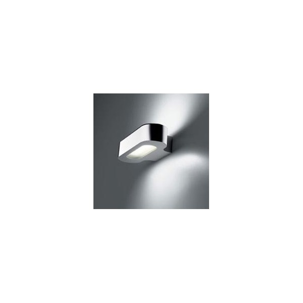 Artemide Talo parete fluorescente 18W cromo lucido