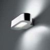 Artemide Talo parete fluorescente 18W cromo lucido