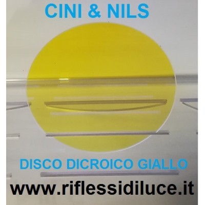 Cini & nils disco dicroico giallo per componi 200