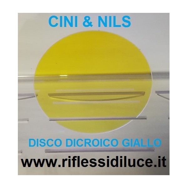 Cini & nils disco dicroico giallo per componi 200