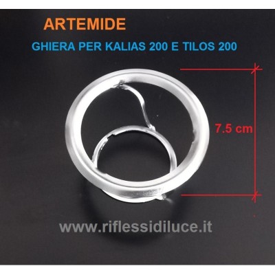 Artemide ghiera di ricambio per Kalias 200 e Tilos 200