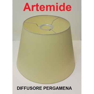 Artemide diffusore in pergamena diametro 32 cm per Tolomeo mega