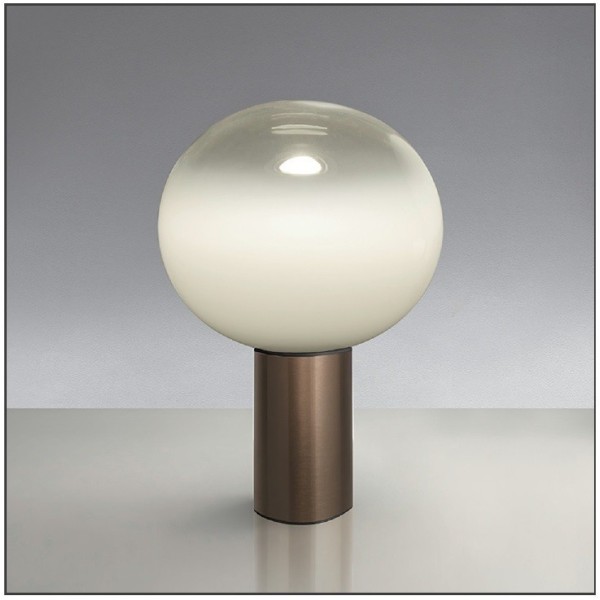 Artemide laguna 37 tavolo struttura bronzo