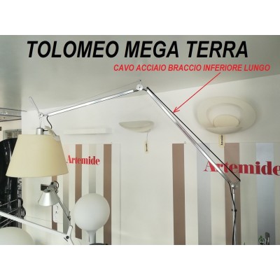 Artemide cavo di acciaio ricambio per braccio inferiore lungo tolomeo mega terra