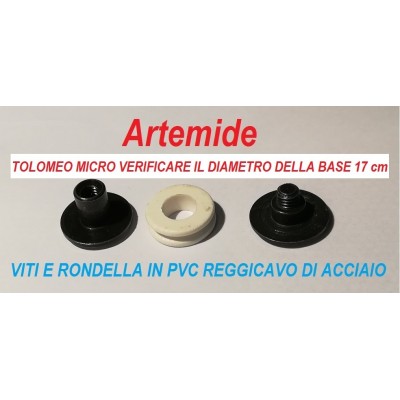 Artemide Tolomeo micro indicazione dei reggicavi per i cavi di acciaio