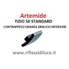 Artemide Tizio 50 standard nera contrappeso grande braccio inferiore