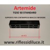 Artemide Tizio ricambio supporto contrappeso braccio inferiore