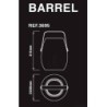 Mantra lampada portatile barrel dimensioni