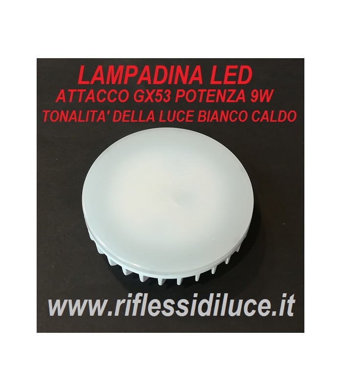MANTRA GX53 9w LED lamp 730 lumens