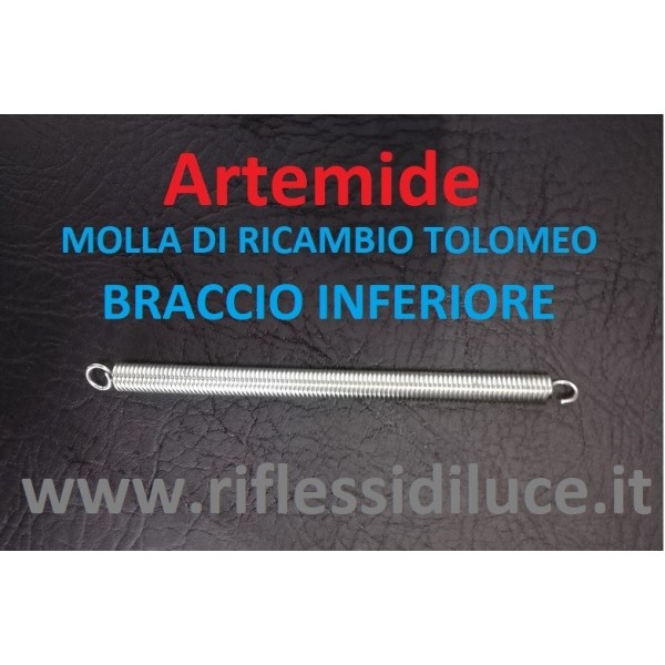 Artemide tolomeo tavolo standard molla di ricambio per primo braccio