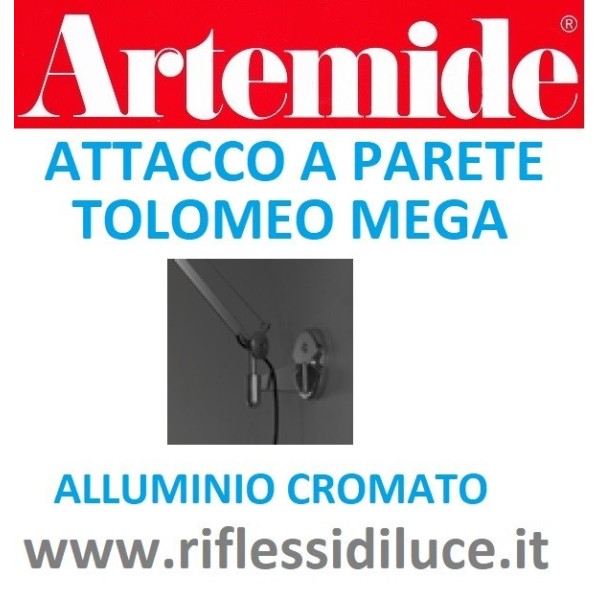 Artemide attacco a parete per tolomeo mega