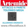 Artemide attacco a parete per tolomeo mega