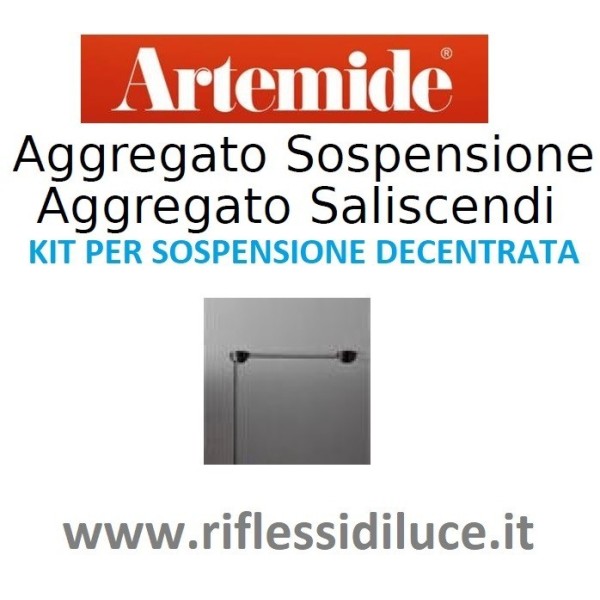 Artemide kit per decentramento per aggregato sospensione e saliscendi