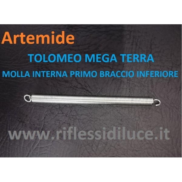 Artemide molla di ricambio primo braccio inferiore tolomeo mega terra