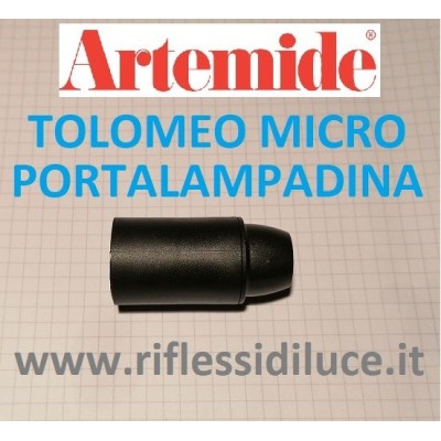 Artemide tolomeo micro portalampada di ricambio