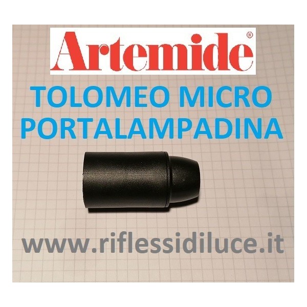 Artemide tolomeo micro portalampada di ricambio