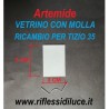 Artemide Tizio 35 vetrino e molla di ricambio