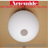 Artemide vetro sferico di ricambio per galatea tavolo